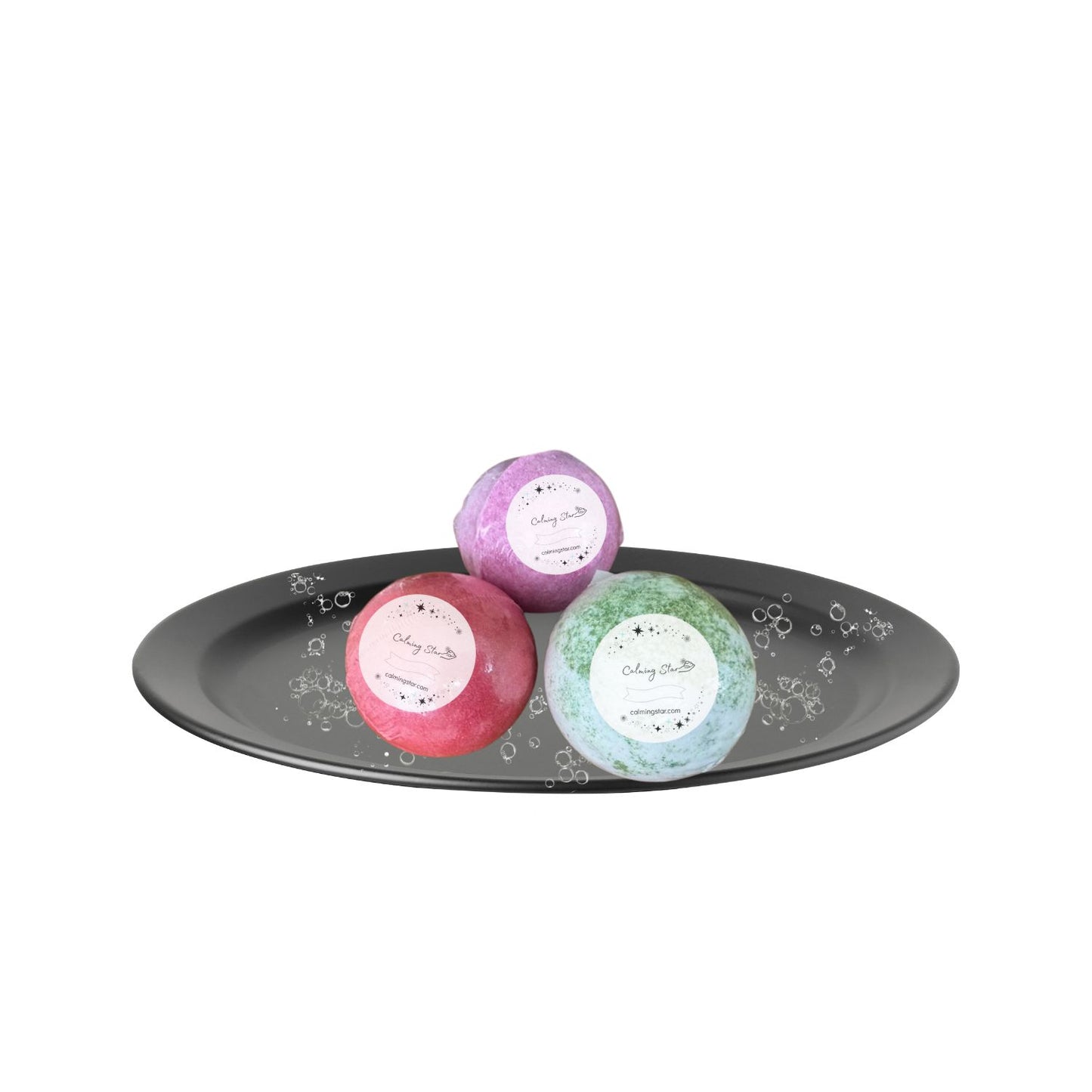 Calming Celestial Orchard - Twinkle Berry - Arctic Herbal Bloom Bath Bombs (3)